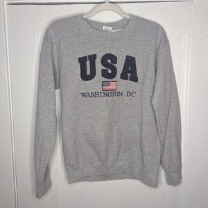Gildan USA Washington DC Mens Crewneck Small